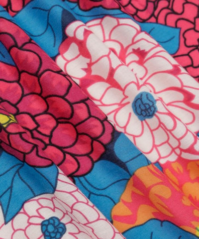 Floral Large Scarf Scarves by Kaya - Ametsuchi