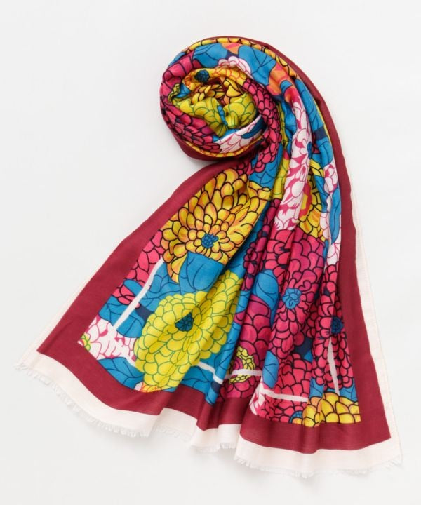 Floral Large Scarf