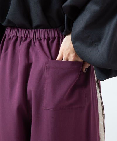 HARUKASUMI HAKKAKE Wide Pants