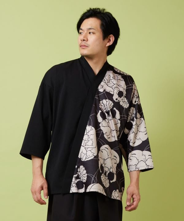 DATEMON Modern Kimono Style Top