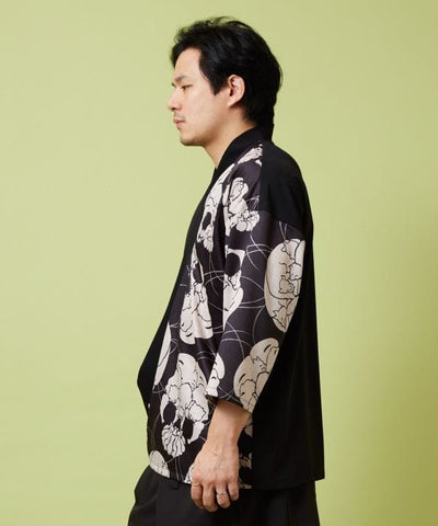 DATEMON Modern Kimono Style Top