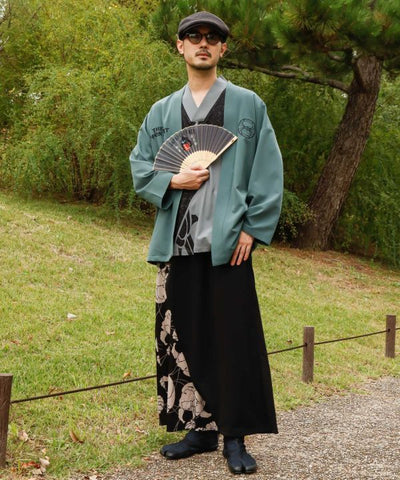 DATEMON Modern Kimono Style Pants