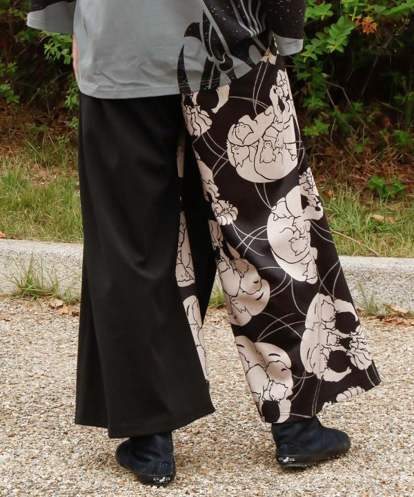 DATEMON Modern Kimono Style Pants
