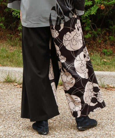 DATEMON Modern Kimono Style Pants