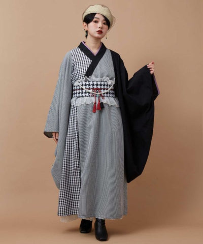 MOGA - KOUSHI Furisode Haori Cardigans & Outerwear by Kaya - Ametsuchi