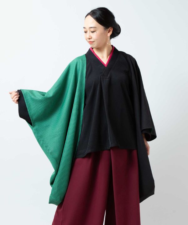 MOGA - KOUSHI Furisode Haori Cardigans & Outerwear by Kaya - Ametsuchi