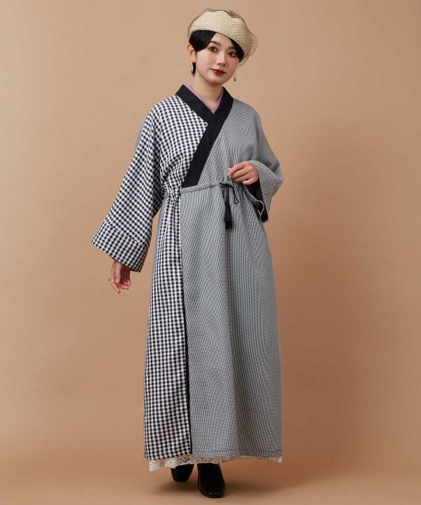 MOGA - KOUSHI Kimono Like Dress Dresses by Kaya - Ametsuchi