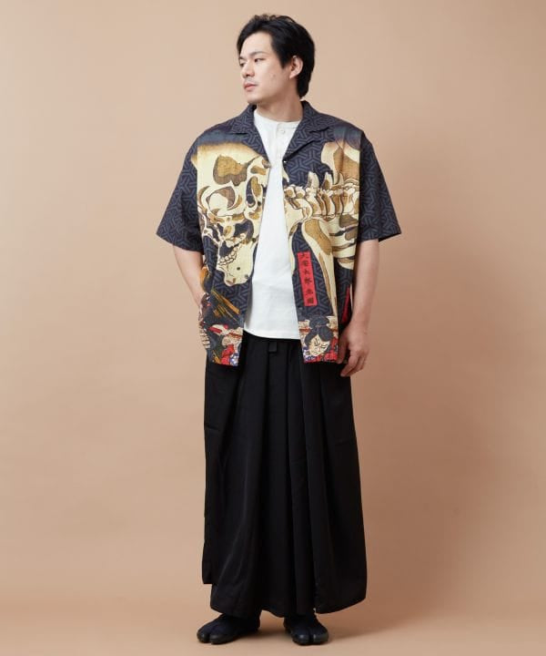 NIPPON ART Ukiyoe Shirt - XL by Kaya - Ametsuchi