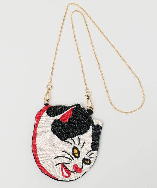 WA-NO-E Beaded Shoulder Bag