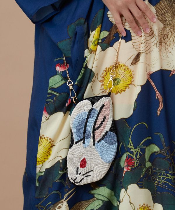 WA-NO-E Beaded Shoulder Bag Bags & Purses by Kaya - Ametsuchi