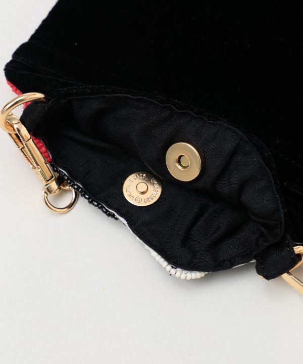 WA-NO-E Beaded Shoulder Bag Bags & Purses by Kaya - Ametsuchi