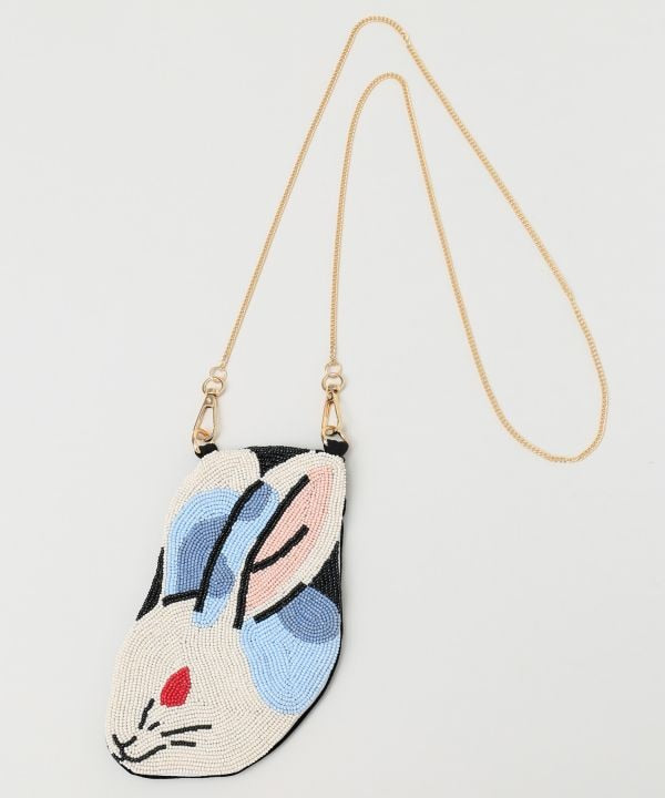 WA-NO-E Beaded Shoulder Bag Bags & Purses by Kaya - Ametsuchi