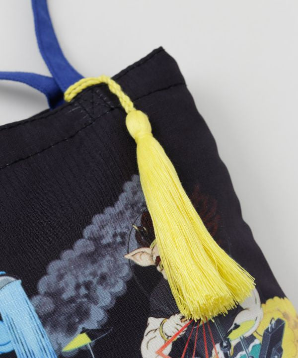 Kaya x Suzuki Hyottoko Graphic Tote Bag Bags & Purses by Kaya - Ametsuchi