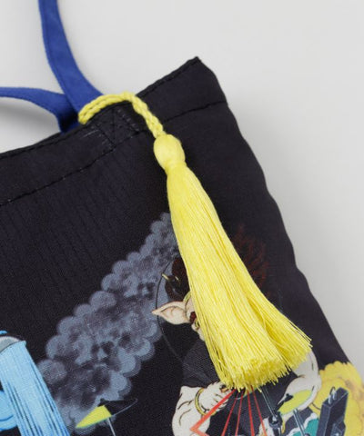 Kaya x Suzuki Hyottoko Graphic Tote Bag Bags & Purses by Kaya - Ametsuchi