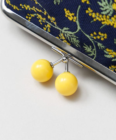 SHOWA-Modern GAMAGUCHI Round Pouch Bags & Purses by Kaya - Ametsuchi