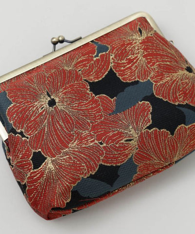 HANAYAKA - Floral Gamaguchi Pouch