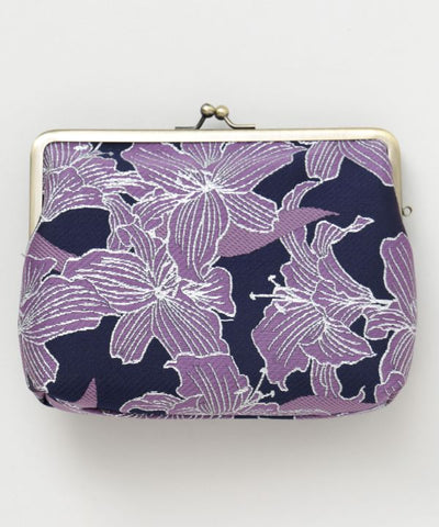 HANAYAKA - Floral Gamaguchi Pouch