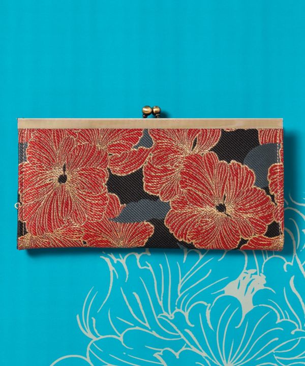 HANAYAKA - Floral Gamaguchi Wallet