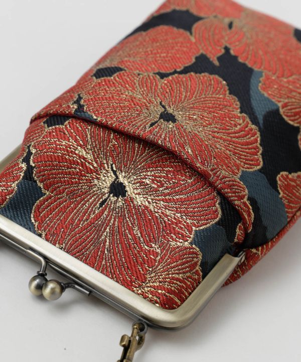 HANAYAKA - Floral Gamaguchi Shoulder Bag