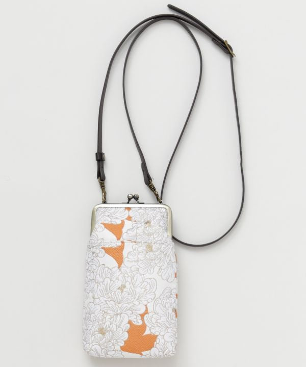 HANAYAKA - Floral Gamaguchi Shoulder Bag