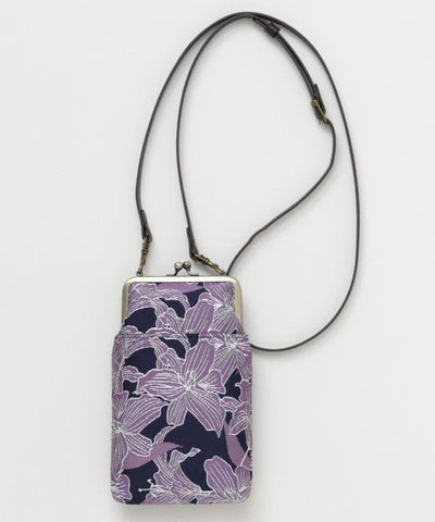 HANAYAKA - Floral Gamaguchi Shoulder Bag