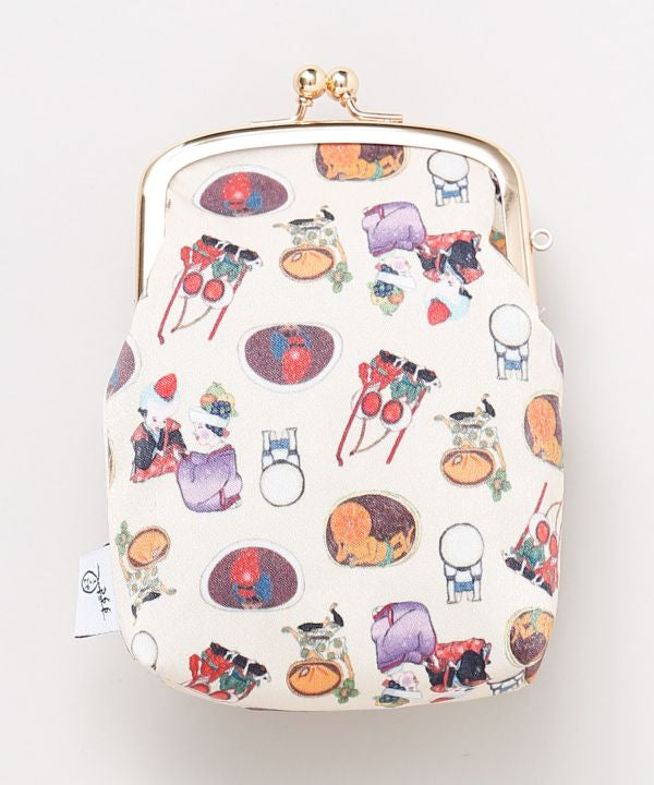 Kaya x Suzuki Hyottoko Gamaguchi Pouch Bags & Purses by Kaya - Ametsuchi