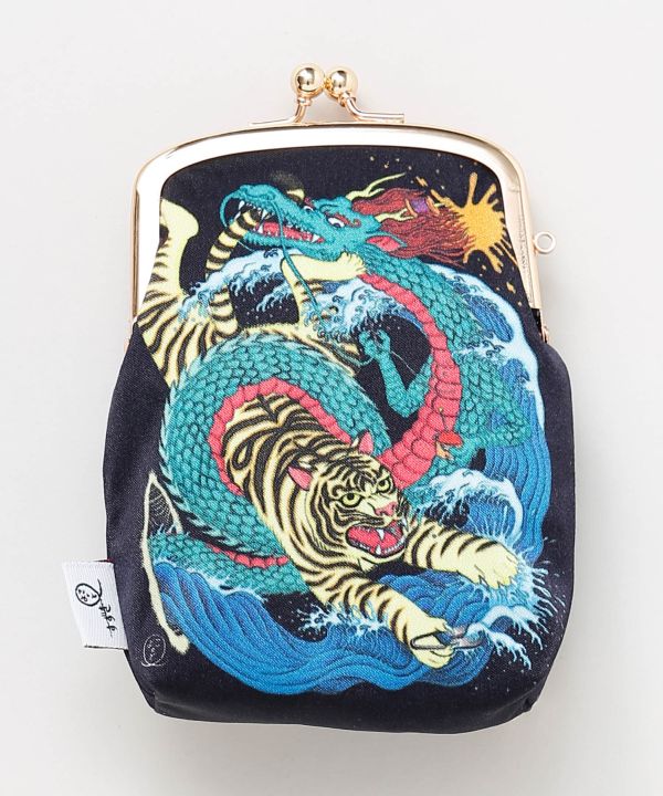 Kaya x Suzuki Hyottoko Gamaguchi Pouch Bags & Purses by Kaya - Ametsuchi