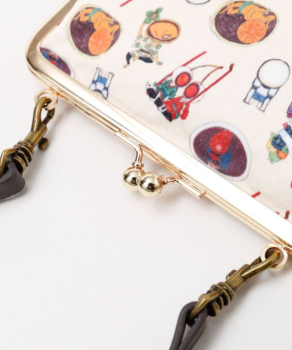 Kaya x Suzuki Hyottoko Gamaguchi Shoulder Bag Bags & Purses by Kaya - Ametsuchi