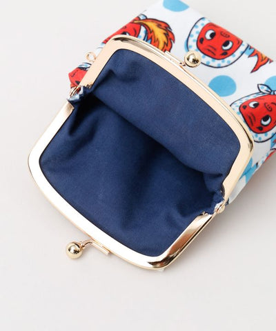 Kaya x Suzuki Hyottoko Gamaguchi Pouch Bags & Purses by Kaya - Ametsuchi