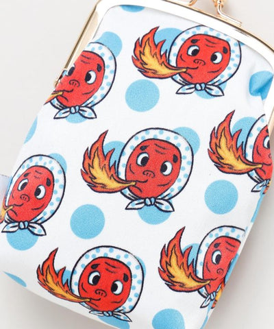 Kaya x Suzuki Hyottoko Gamaguchi Pouch Bags & Purses by Kaya - Ametsuchi