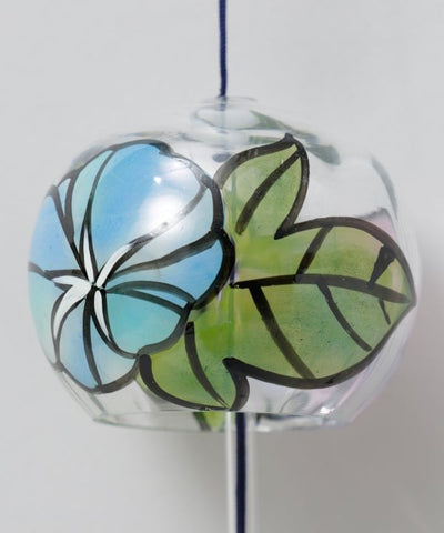 Hand Painted Glass Wind Chime