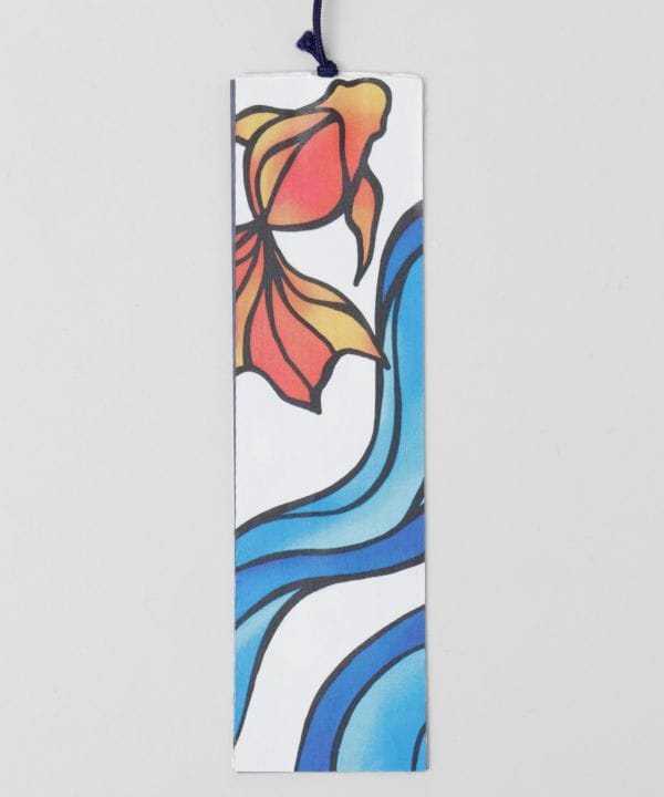 Hand Painted Glass Wind Chime