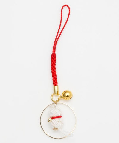 Mizuhiki Cat Strap by Kaya - Ametsuchi