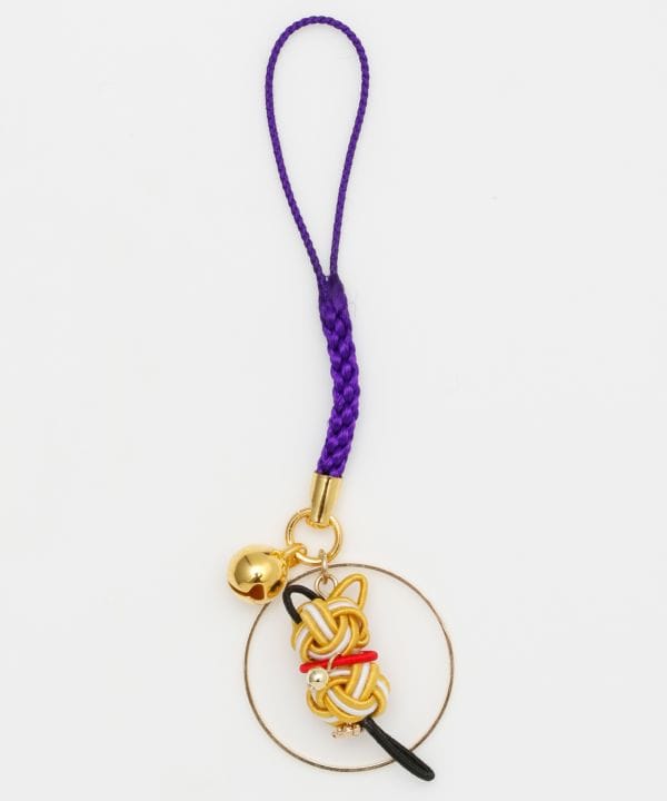 Mizuhiki Cat Strap by Kaya - Ametsuchi