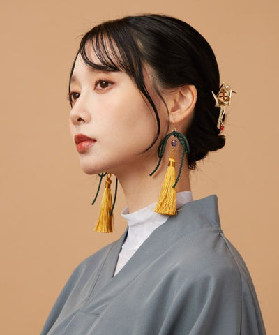 SHIDARE MUSUBI Earrings Earrings by Kaya - Ametsuchi