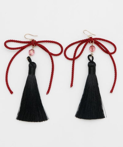 SHIDARE MUSUBI Earrings Earrings by Kaya - Ametsuchi