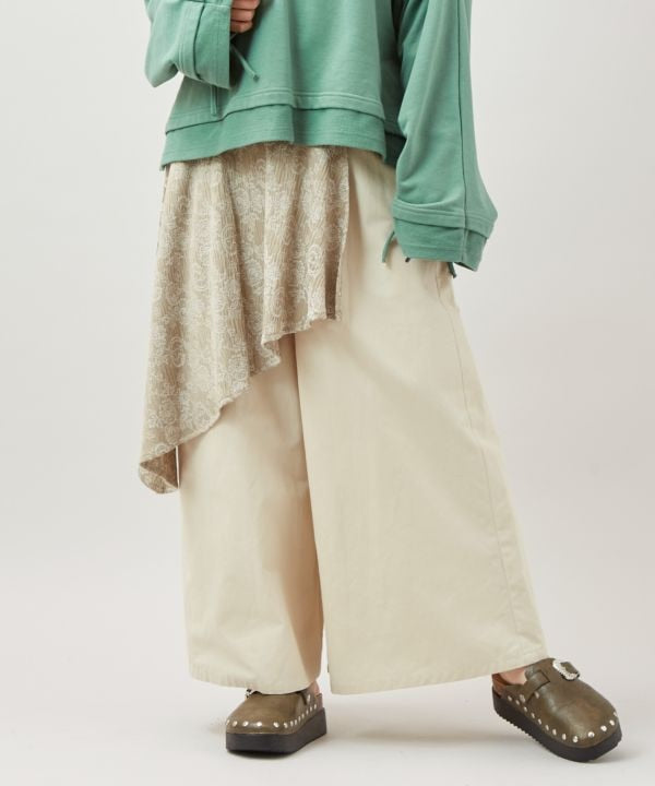Asymmetrical Bohemian Pants
