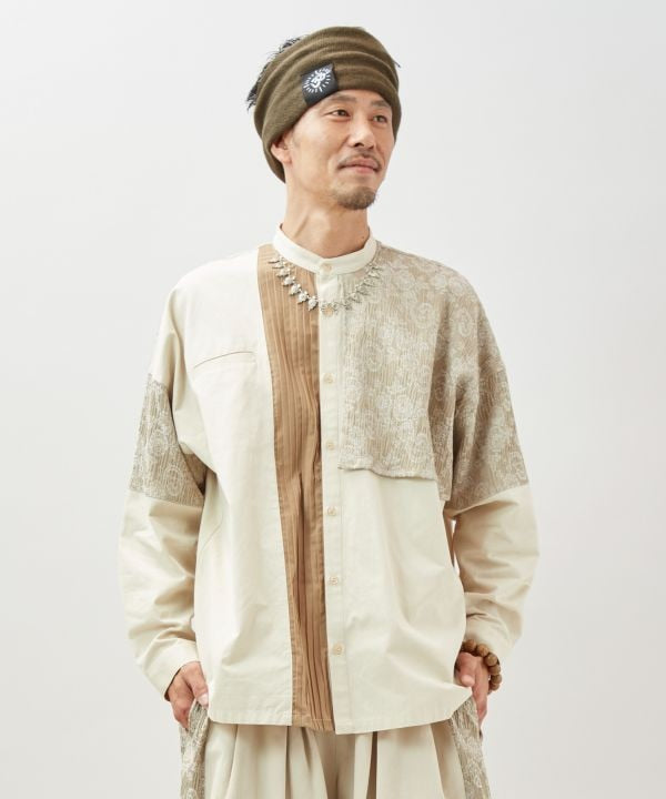 Asymmetrical Bohemian Shirt for Men