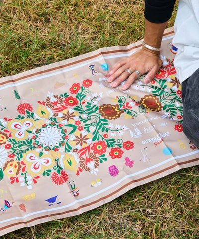 Ogawa×grn×Amina Camping Sheet Home Decor by AMINA - Ametsuchi