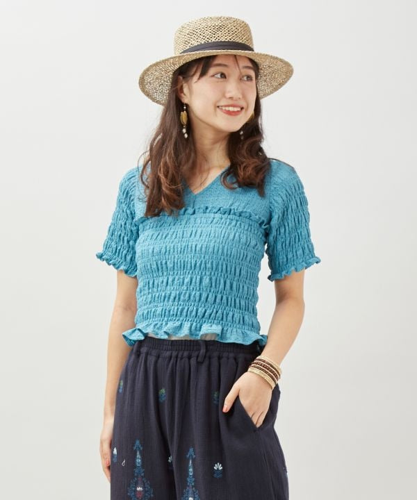 Indian Choli Style Top by AMINA - Ametsuchi
