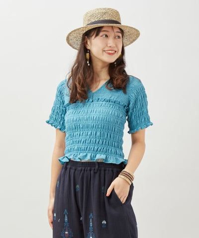 Indian Choli Style Top by AMINA - Ametsuchi