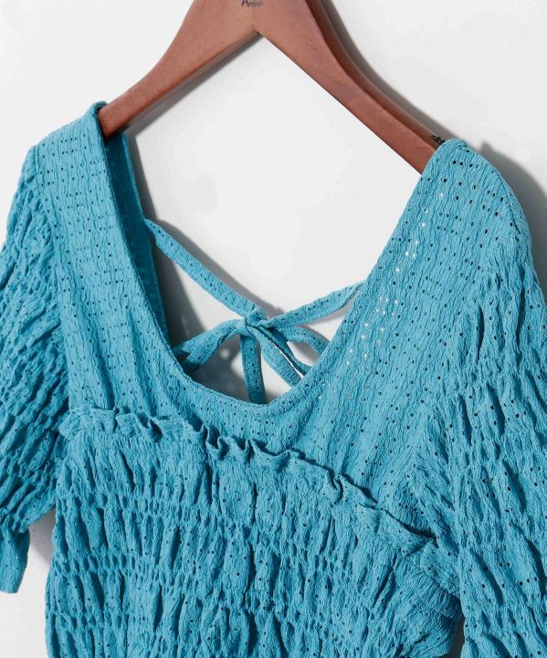 Indian Choli Style Top by AMINA - Ametsuchi