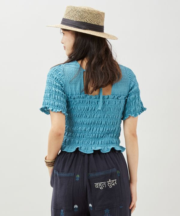 Indian Choli Style Top by AMINA - Ametsuchi
