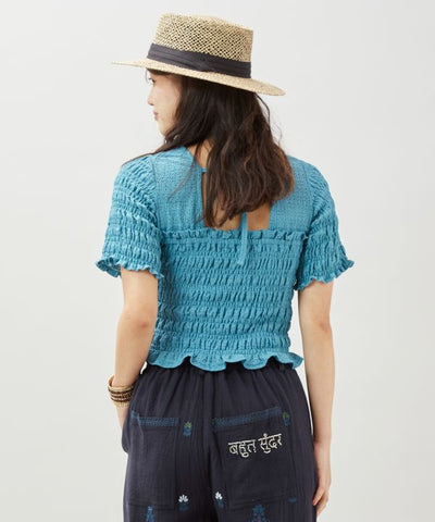 Indian Choli Style Top by AMINA - Ametsuchi