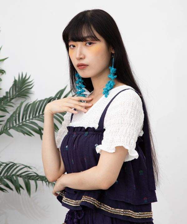 Indian Choli Style Top by AMINA - Ametsuchi