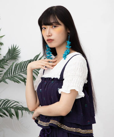 Indian Choli Style Top by AMINA - Ametsuchi