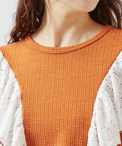 Frill Panelled Blouse