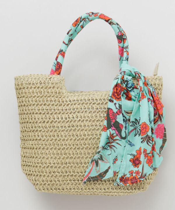 Paper Knit Mini Handbag by AMINA - Ametsuchi