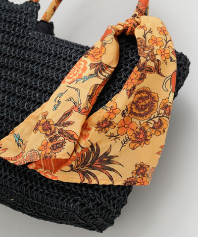 Paper Knit Mini Handbag by AMINA - Ametsuchi