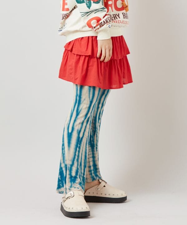 Ruffle Mini Cotton Skirt Skirts by AMINA - Ametsuchi